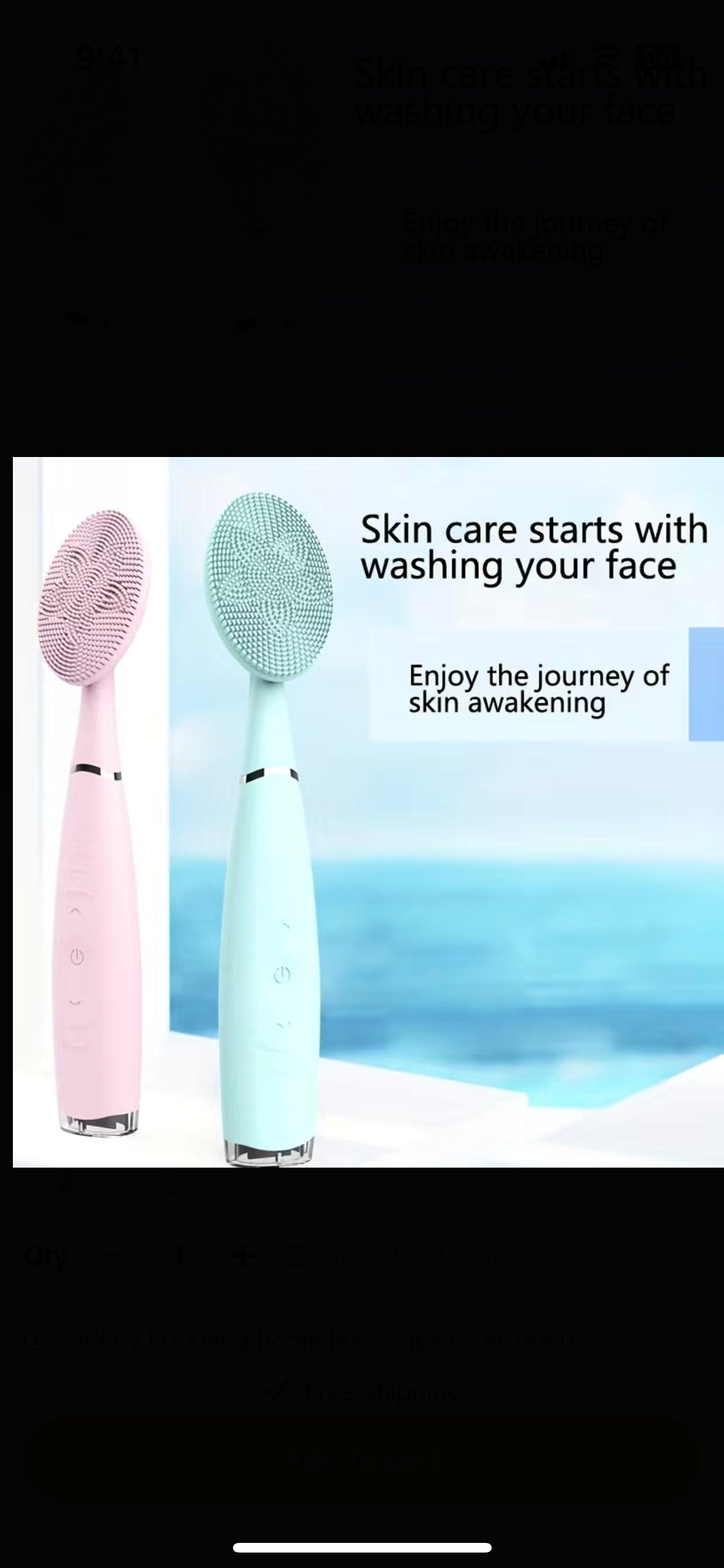 Facial Scrub Cleanser