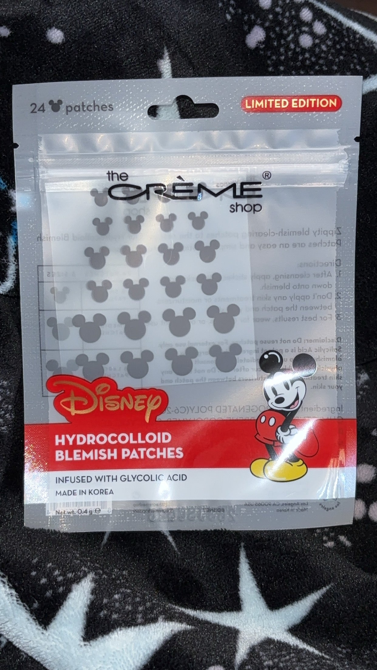 Disney "Mickey" - Hydrocolloid Blemish Patches