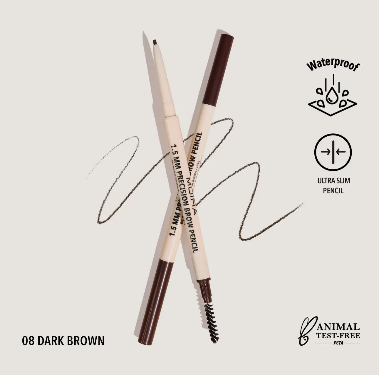 MOIRA Precision Brow Pencil