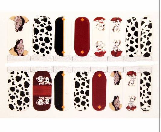 101 Dalmatian Nail Foil