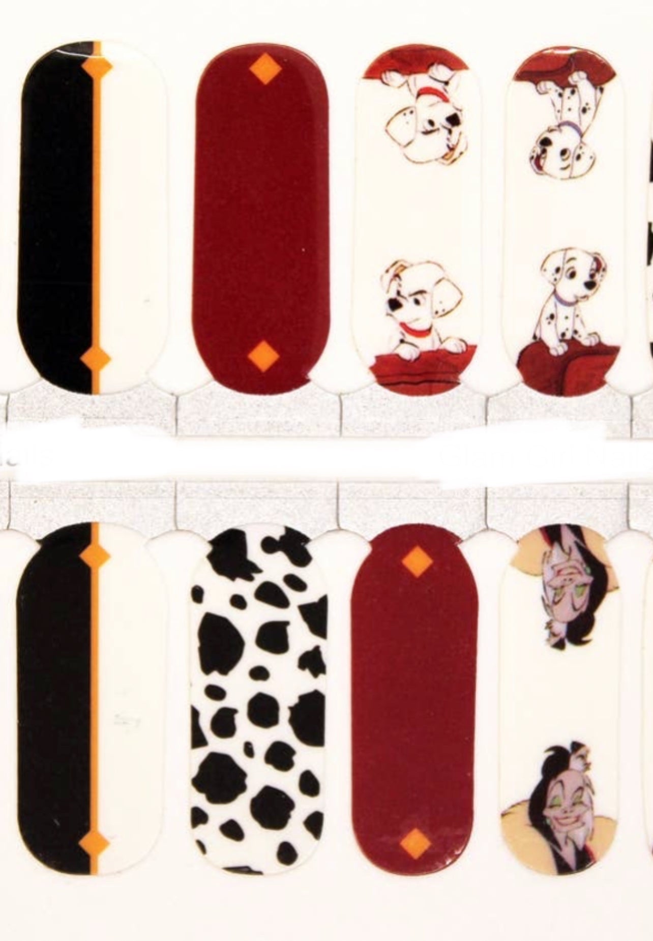 101 Dalmatian Nail Foil