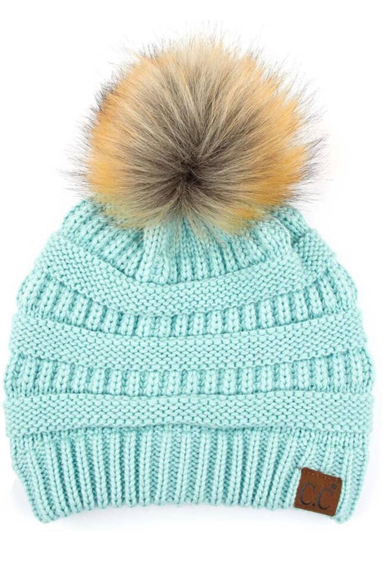 NEW✨ C.C with Pom Beanie