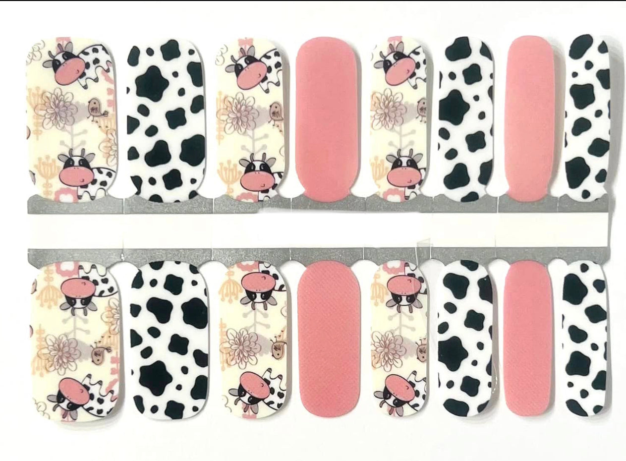 Cow Print Nail Foil