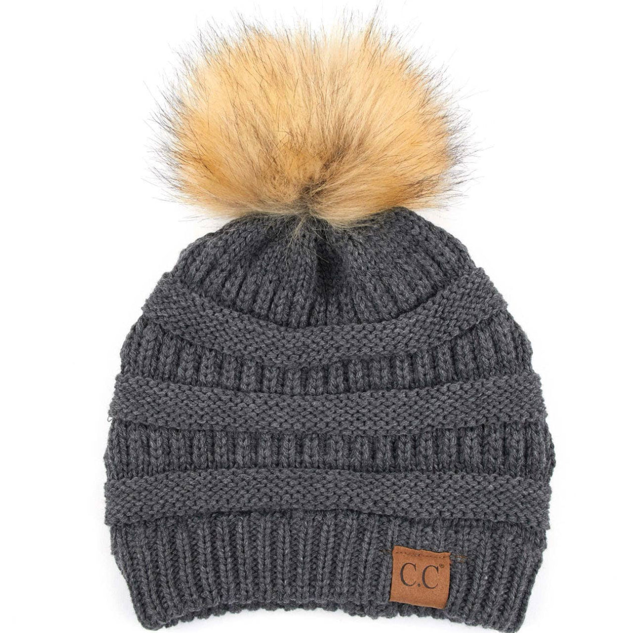NEW✨ C.C with Pom Beanie