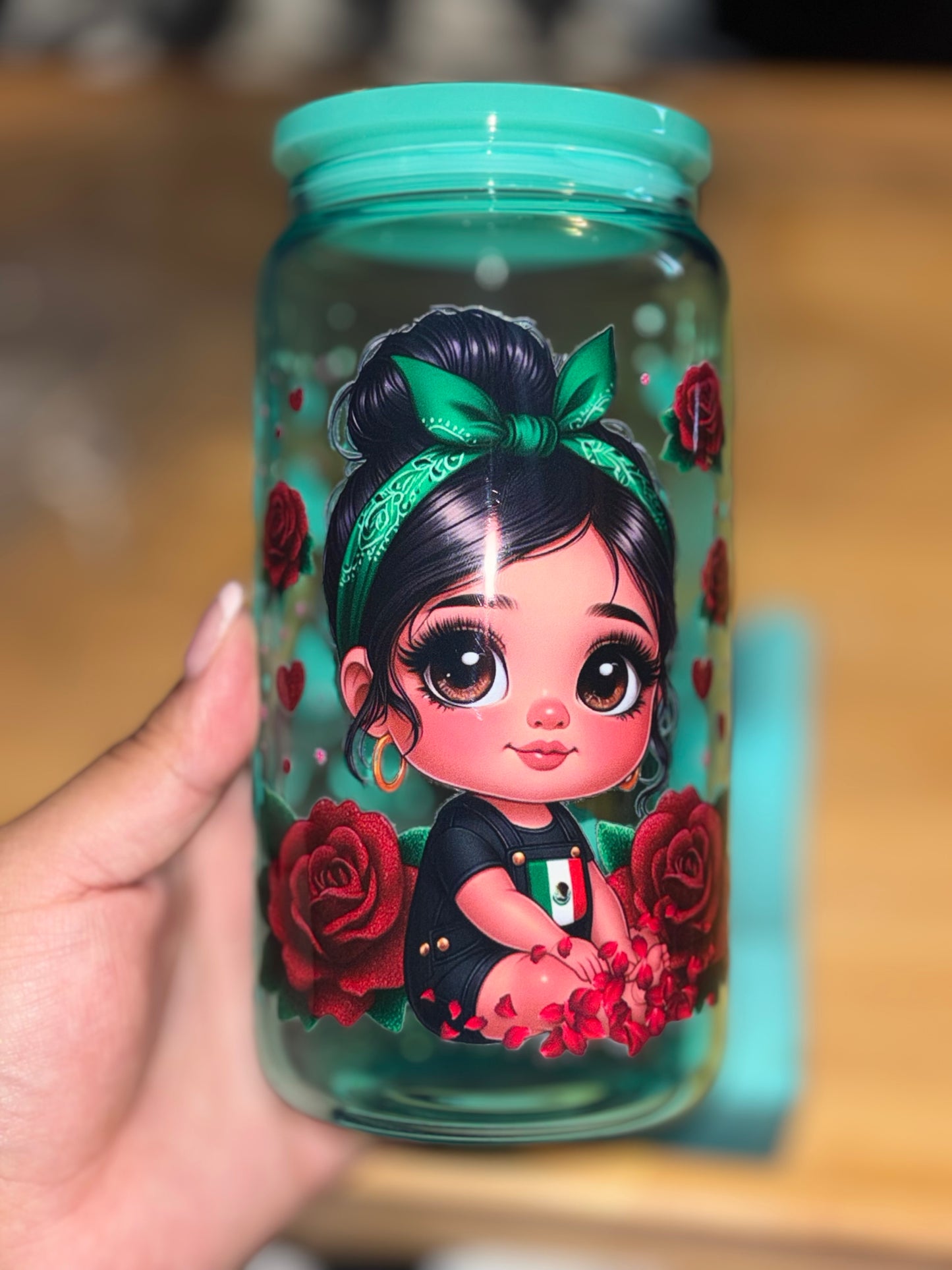 Mexico Rose Girl Cup